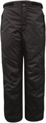Viking - Size 2XL, Black, Rain, Wind Resistant, Cold Weather Pants - 2 Pockets - Apex Tool & Supply