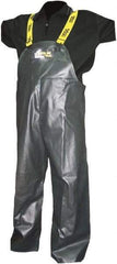 Viking - Size M, Green, Rain, Wind Resistant Bib Overall - No Pockets - Apex Tool & Supply