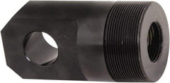 Value Collection - 3/4 Thread, Hydraulic Cylinder Clevis Eye - 1-11/16" Diam, 3.15" OAL - Apex Tool & Supply