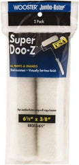 Wooster Brush - 3/8" Nap, 6-1/2" Wide Paint Mini Roller - Medium Texture, Woven - Apex Tool & Supply