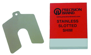 3X3 .003 SLOTTED SHIM PACK OF 20 - Apex Tool & Supply