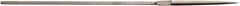 Value Collection - 5-1/2" Needle Precision Swiss Pattern Crossing File - 5/32" Width Diam, Die Sinker's Handle - Apex Tool & Supply