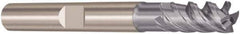 Seco - 10mm, 22mm LOC, 10mm Shank Diam, 72mm OAL, 4 Flute, Solid Carbide Square End Mill - Single End, SIRON-A Finish, Spiral Flute, 48° Helix, Right Hand Cut, Right Hand Flute, Series JS554 - Apex Tool & Supply