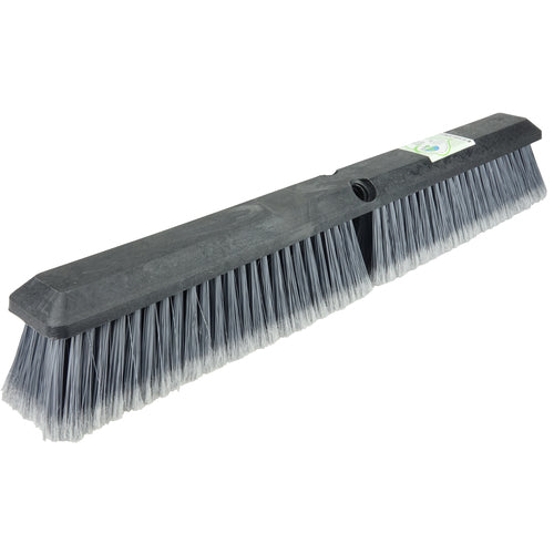 24″ Green Works Sweep, Fine Grey Fill with Foam Block - Apex Tool & Supply