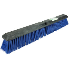 24″ Green Works Sweep, Medium Blue Fill with Foam Block - Apex Tool & Supply