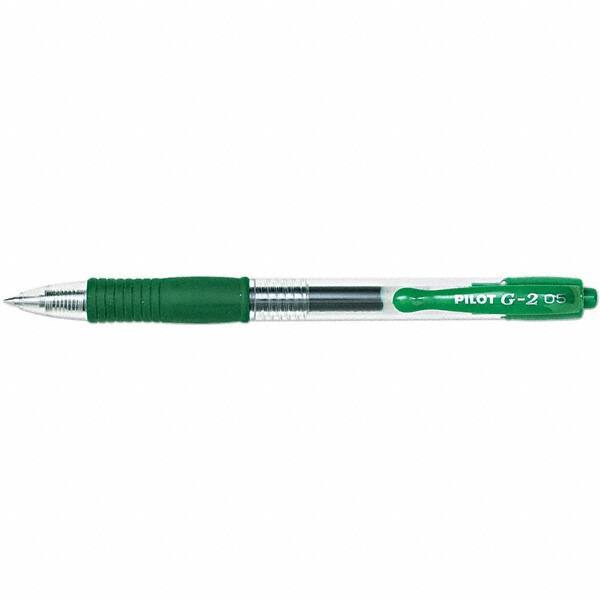 Pilot - Conical Roller Ball Pen - Green - Apex Tool & Supply