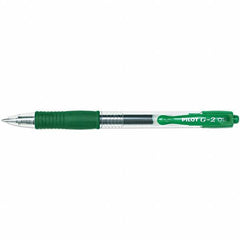 Pilot - Conical Roller Ball Pen - Green - Apex Tool & Supply