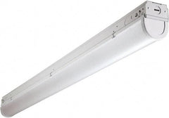 Cooper Lighting - 22 Watt, 2,800 Lumen, LED Strip Light - Surface Mounted, 120/277 Volt, 4,000° K, 49-3/8" Long x 4-3/4" Wide x 2-1/4" High - Apex Tool & Supply