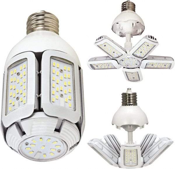 Value Collection - 40 Watt LED Commercial/Industrial Mogul Lamp - 5,000°K Color Temp, 5,200 Lumens, 100, 277 Volts, Ex39, 50,000 hr Avg Life - Apex Tool & Supply