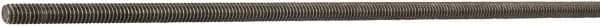 Made in USA - 1/2-13 2" OAL Fully Threaded Stud - Carbon Steel, Oil Finish, Inch & Metric - Apex Tool & Supply