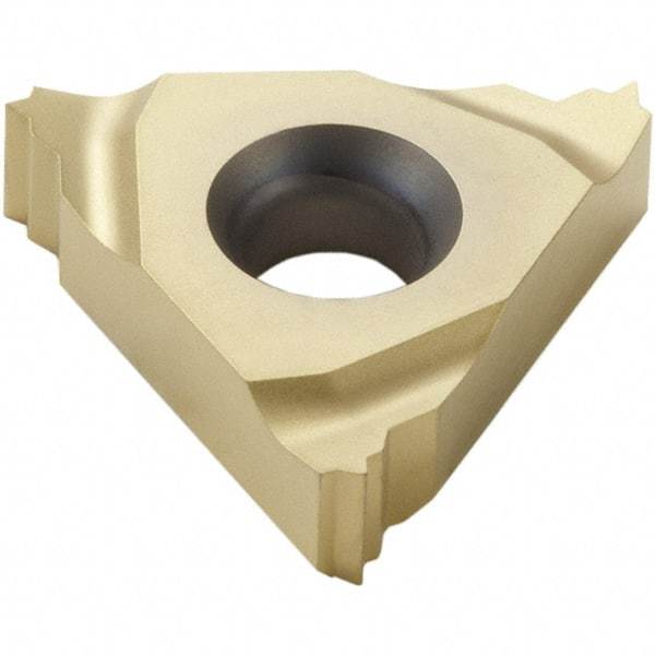 Seco - 16NR Internal Right Hand MJ Laydown Threading Insert - Grade CP200, Carbide, 3/8" Inscribed Circle - Apex Tool & Supply