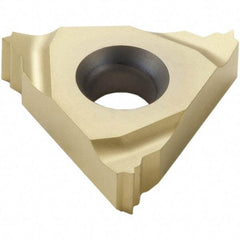 Seco - 16NR Internal Right Hand MJ Laydown Threading Insert - Grade CP200, Carbide, 3/8" Inscribed Circle - Apex Tool & Supply