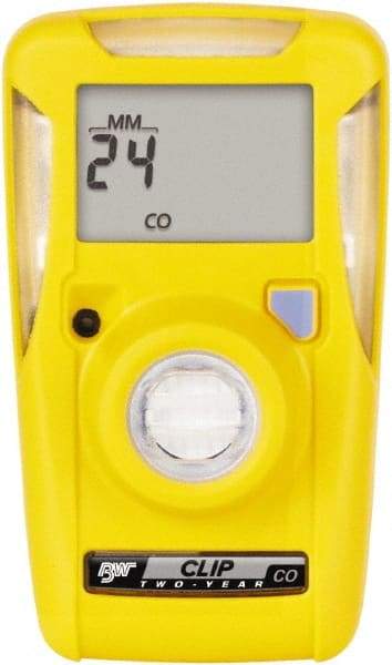 BW Technologies by Honeywell - Visual, Vibration & Audible Alarm, LCD Display, Single Gas Detector - Monitors Carbon Monoxide, -40 to 50°C Working Temp - Apex Tool & Supply