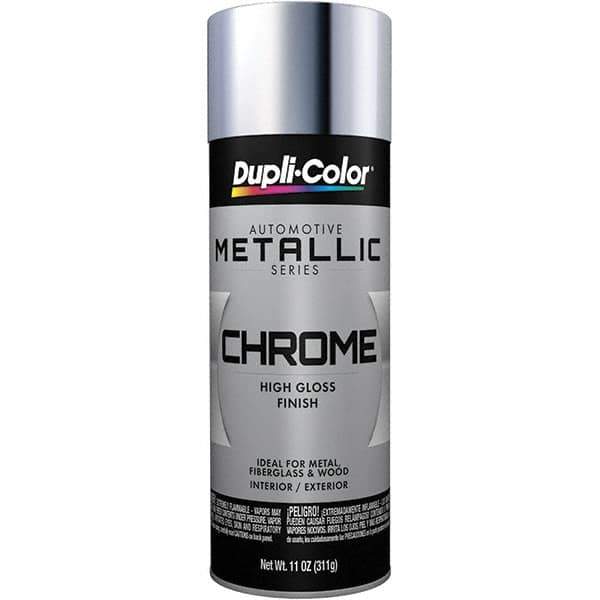 Dupli-Color - Automotive Chrome Instant Enamel Spray - 11 oz Aerosol Can - Apex Tool & Supply