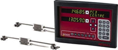 Newall - 2 Axis, 18" X-Axis Travel, 8" Y-Axis Travel, Milling DRO System - Apex Tool & Supply