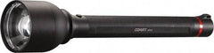Coast Cutlery - White LED Bulb, 1,132 Lumens, Industrial/Tactical Flashlight - Black Aluminum Body, 4 D Batteries Included - Apex Tool & Supply