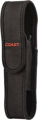 Coast Cutlery - Nylon/Polyester Handheld Flashlight (General Purpose & Industrial) Flashlight Sheath - Black, Compatible with Coast Batteries - Apex Tool & Supply