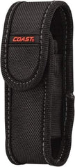 Coast Cutlery - Nylon/Polyester Mini/Pocket Flashlight Flashlight Sheath - Black, Compatible with Coast Batteries - Apex Tool & Supply