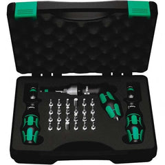 Wera - Torque Limiting Screwdrivers Type: Adjustable Torque Kit Minimum Torque (Nm): 0.30 - Apex Tool & Supply