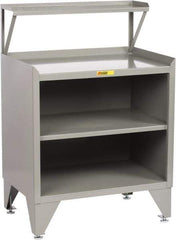 Little Giant - Receiving Station - 36 Inch Wide x 24 Inch Deep x 54-1/2 Inch High, Gray - Apex Tool & Supply