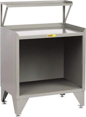 Little Giant - Receiving Station - 36 Inch Wide x 24 Inch Deep x 54-1/2 Inch High, Gray - Apex Tool & Supply