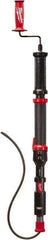 Milwaukee Tool - 1/3" Cable Diam, Bulb Auger, Closet & Drain Auger - Bulb Cable Head Style - Apex Tool & Supply