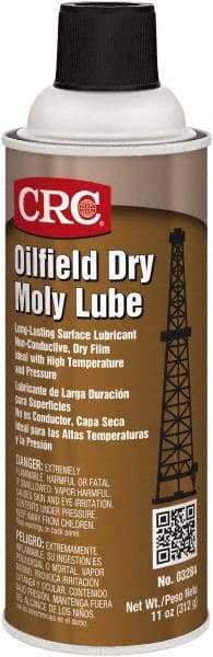 CRC - 16 oz Aerosol Can Molybdenum Disulfide Spray Lubricant - 650°F Max - Apex Tool & Supply