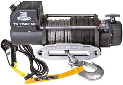 Superwinch - 11,500 Lb Capacity, 80' Cable Length, Automotive Heavy-Duty Recovery Winch - Apex Tool & Supply