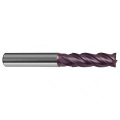 3/16" Dia. - 2-1/4" OAL - 4 FL Variable Helix Firex Carbide End Mill - Apex Tool & Supply