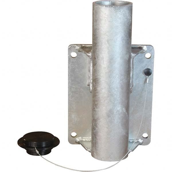 THERN - Davit Crane Bases Base Type: Wall Mount Base Finish/Coating: Stainless Steel - Apex Tool & Supply
