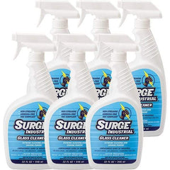 Surge Industrial - 32 oz Spray Bottle Light Citrus Glass Cleaner - Use on Glass - Apex Tool & Supply