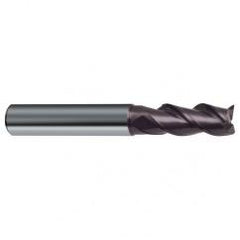 5/8" Dia. - 3-1/2" OAL - 3 FL Variable Helix Firex Carbide End Mill - Apex Tool & Supply