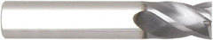 Niagara Cutter - 1", 1" LOC, 1" Shank Diam, 4" OAL, 4 Flute, Solid Carbide Square End Mill - Single End, AlTiN Finish, Helical Flute, Variable° Helix, Centercutting, Right Hand Cut, Right Hand Flute, Series STS430.2 - Apex Tool & Supply