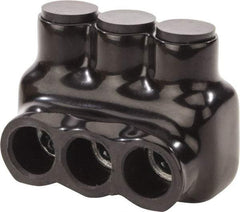 POLARIS nsi - 6 to 3/0 AWG, Class B & C Wire Compatible, Aluminum, Hex Split Bolt Connector - 2.63" OAL, 1.6" Base Width - Apex Tool & Supply