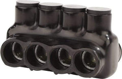 POLARIS nsi - 6 AWG, Class B & C Wire Compatible, Aluminum, Hex Split Bolt Connector - 4.57" OAL, 2.41" Base Width - Apex Tool & Supply