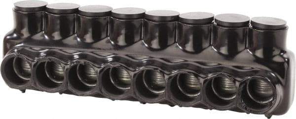 POLARIS nsi - 4 AWG, Class B & C Wire Compatible, Aluminum, Hex Split Bolt Connector - 9.82" OAL, 2.83" Base Width - Apex Tool & Supply