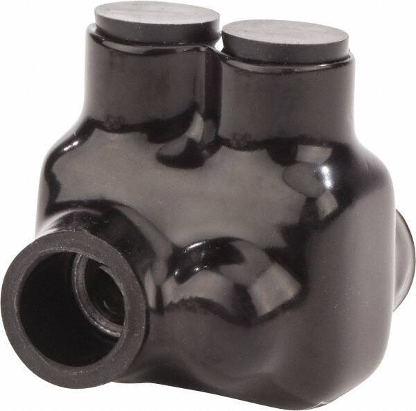 POLARIS nsi - 14 to 1/0 AWG, Class B & C Wire Compatible, Aluminum, Hex Split Bolt Connector - 1.62" OAL, 1-3/4" Base Width - Apex Tool & Supply