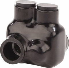 POLARIS nsi - 14 to 1/0 AWG, Class B & C Wire Compatible, Aluminum, Hex Split Bolt Connector - 1.62" OAL, 1-3/4" Base Width - Apex Tool & Supply