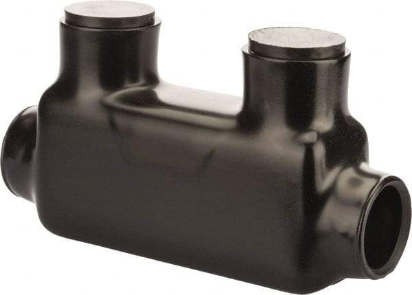 POLARIS nsi - 4 AWG, Class B & C Wire Compatible, Aluminum, Hex Split Bolt Connector - 4.62" OAL, 1.62" Base Width - Apex Tool & Supply