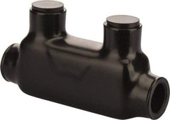 POLARIS nsi - 6 AWG, Class B & C Wire Compatible, Aluminum, Hex Split Bolt Connector - 4" OAL, 1.19" Base Width - Apex Tool & Supply