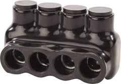 POLARIS nsi - 14 to 1/0 AWG, Class B & C Wire Compatible, Aluminum, Hex Split Bolt Connector - 2.89" OAL, 1-1/2" Base Width - Apex Tool & Supply