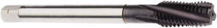 Seco - M14x2.00 Metric 4 Flute 6H Modified Bottoming Spiral Flute Tap - Powdered Metal, TiAlN Finish, 110mm OAL, Right Hand Flute, Right Hand Thread, H6 - Apex Tool & Supply