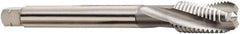 Seco - M14x2.00 Metric 3 Flute 6H Modified Bottoming Spiral Flute Tap - Powdered Metal, Bright Finish, 4.3307" OAL, Right Hand Flute, Right Hand Thread, H6 - Apex Tool & Supply