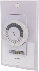 TORK nsi - 30 min Indoor Analog Spring-wound Mechanical Timer - 24 On/Off per wk, 125 VAC, 60 Hz, 2,500 Watts, 48 Modes - Apex Tool & Supply