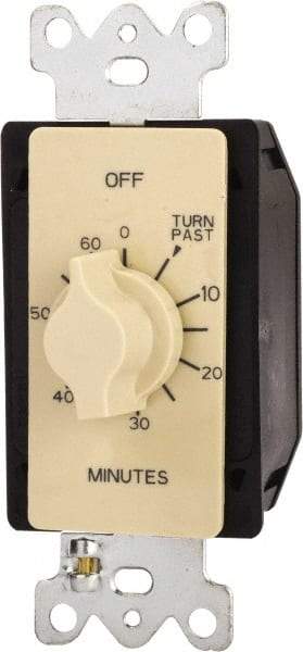 TORK nsi - 0 min to 60 min Indoor Analog Spring-wound Mechanical Timer - 125/250/277 VAC, 50/60 Hz, 2,500 Watts, 24 Modes - Apex Tool & Supply