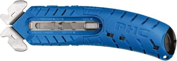 PHC - Retractable Utility Knife - ABS Handle, 1 Blade Included - Apex Tool & Supply