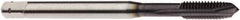 Seco - M8x1.25 Metric, 3 Flute, AlTiN Finish, Powdered Metal Spiral Point Tap - Plug Chamfer, Right Hand Thread, 3.5433" OAL, 0.685" Thread Length, 8mm Shank Diam, 6HX Class of Fit - Exact Industrial Supply
