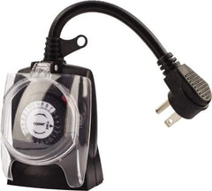 TORK nsi - 30 min Outdoor Analog Electrical Timer - 24 On/Off per wk, 125 VAC, 1,875 Watts, 48 Modes - Apex Tool & Supply