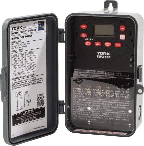 TORK nsi - Electrical Timers & Timer Switches Timer/Switch Type: Electronic Timer Switch Recommended Environment: Indoor/Outdoor - Apex Tool & Supply