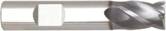 Niagara Cutter - 1", 4 Flute, Single End, Solid Carbide, 0.03" Corner Radius End Mill - 6" OAL, Right Hand Flute, 3" LOC, Right Hand Cut - Apex Tool & Supply